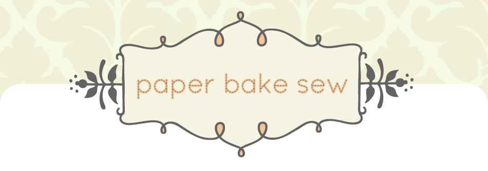 paper bake sew