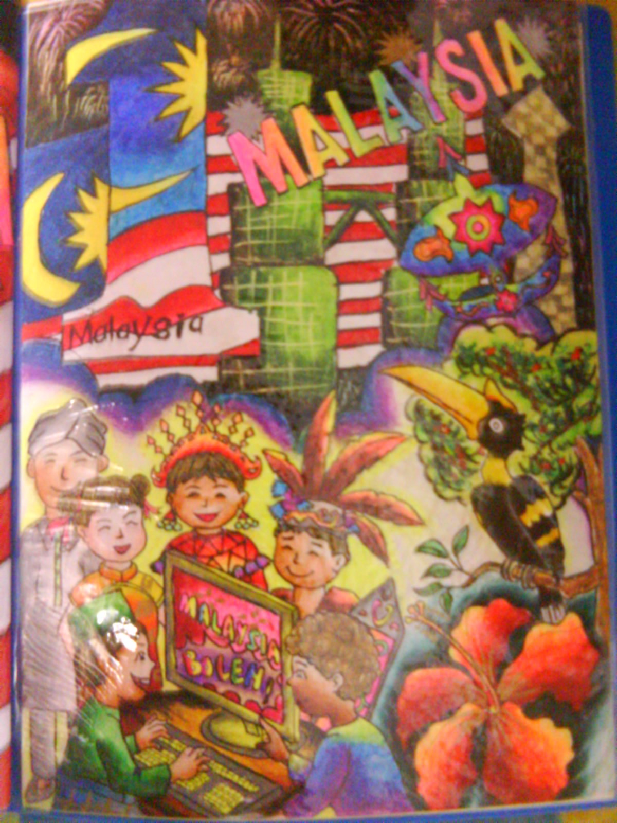 NG YEN SAN D20102045416 (PSV) Pertandingan Melukis Poster