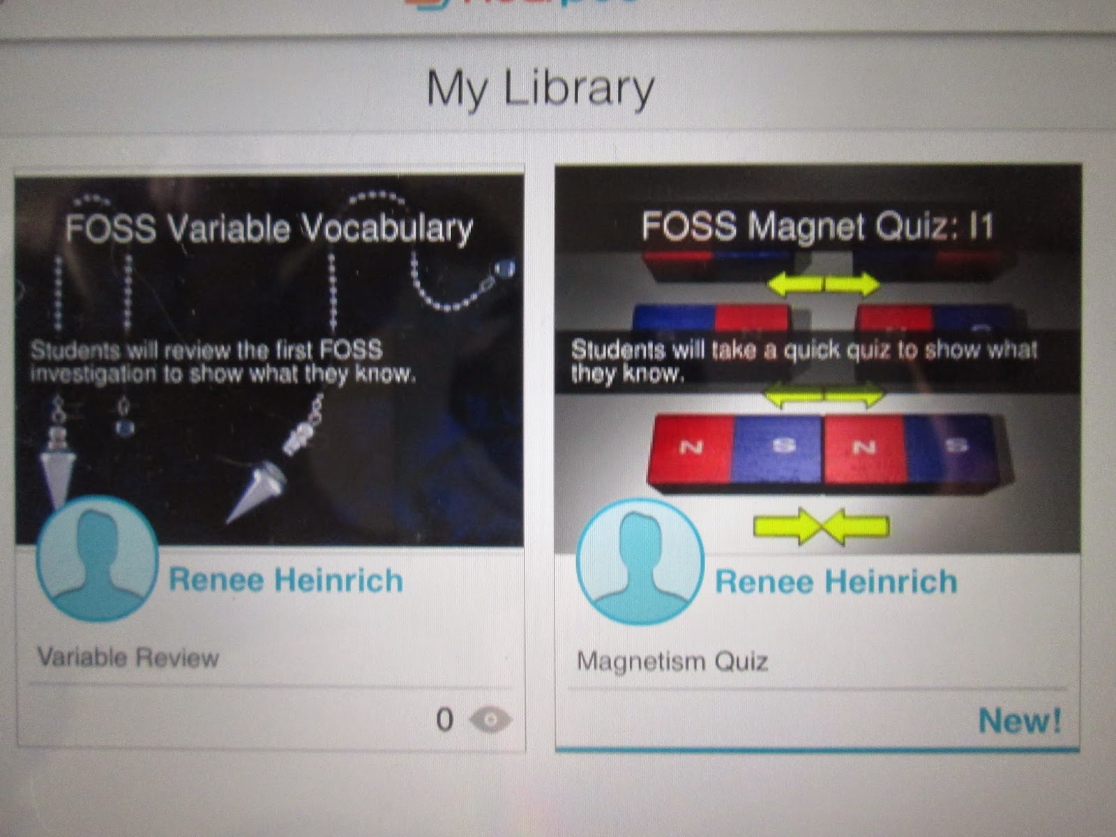 Science I Cans... The Science School Yard