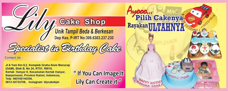 Lily Cake Shop Banjarmasin