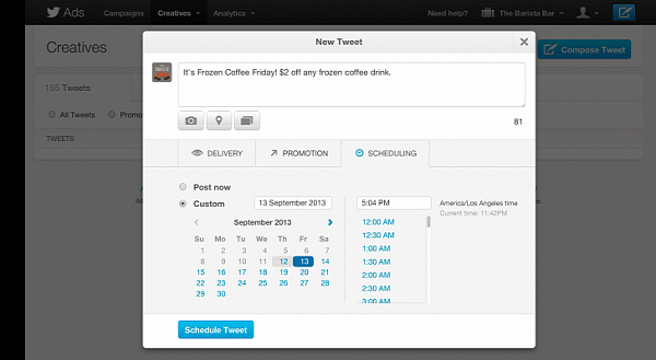scheduled tweets scheduled tweets