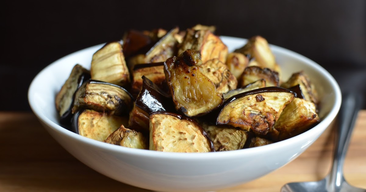 Playing with Flour Roasting eggplant...with soy sauce