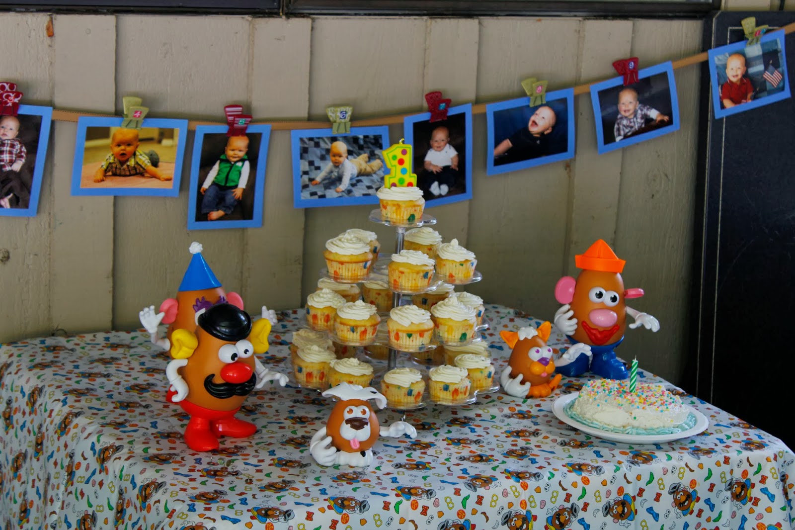 Potpourri Mommy Mr. Potato Head Birthday Party