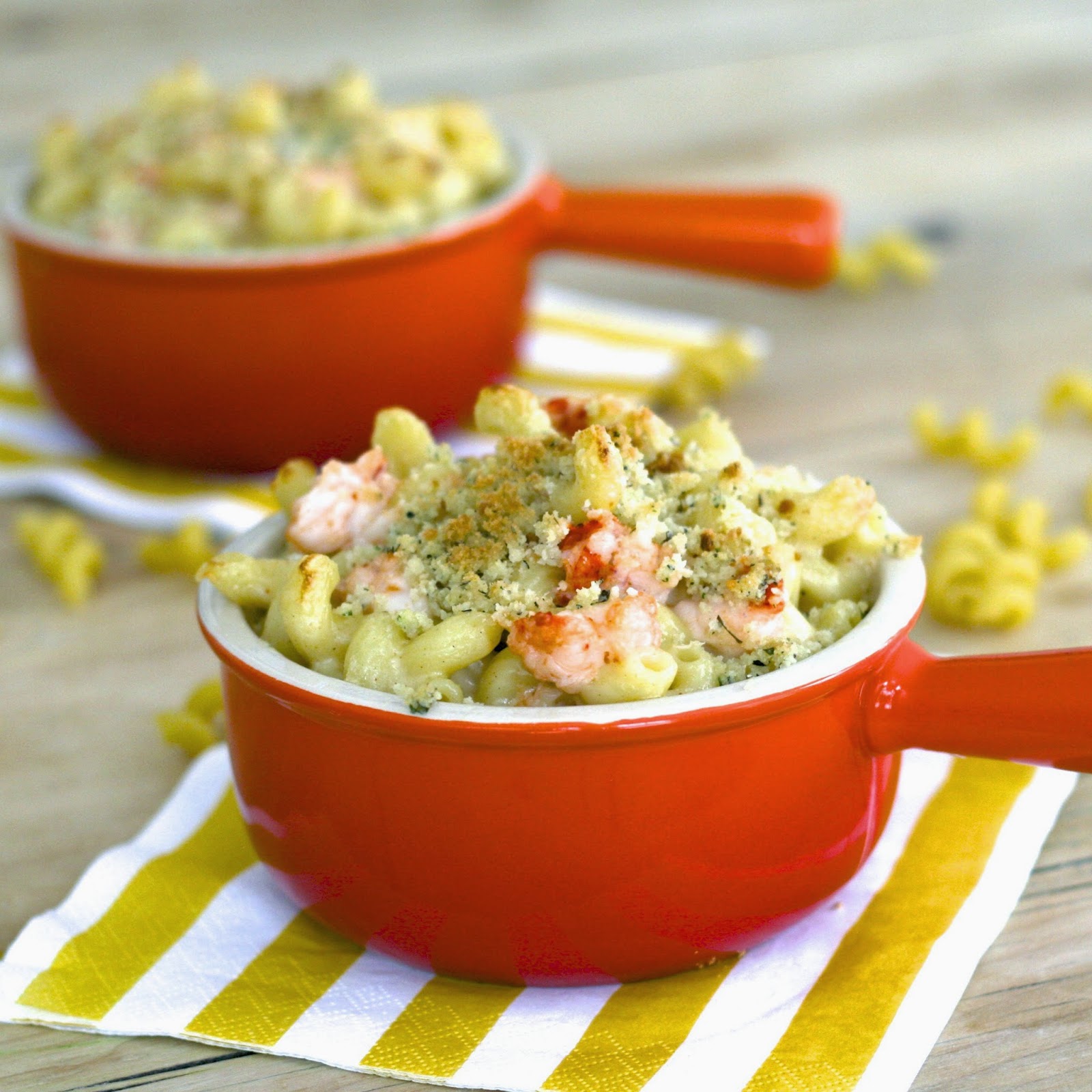 L is for Lobster Macaroni and Cheese