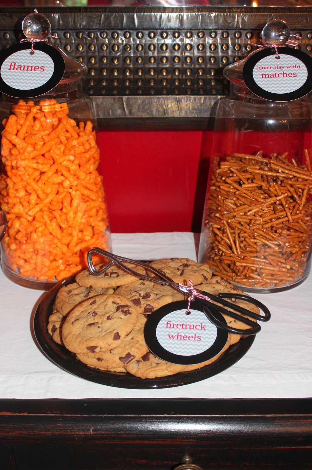 The Harris Sisters: Firefighter/Fire Truck Birthday Party