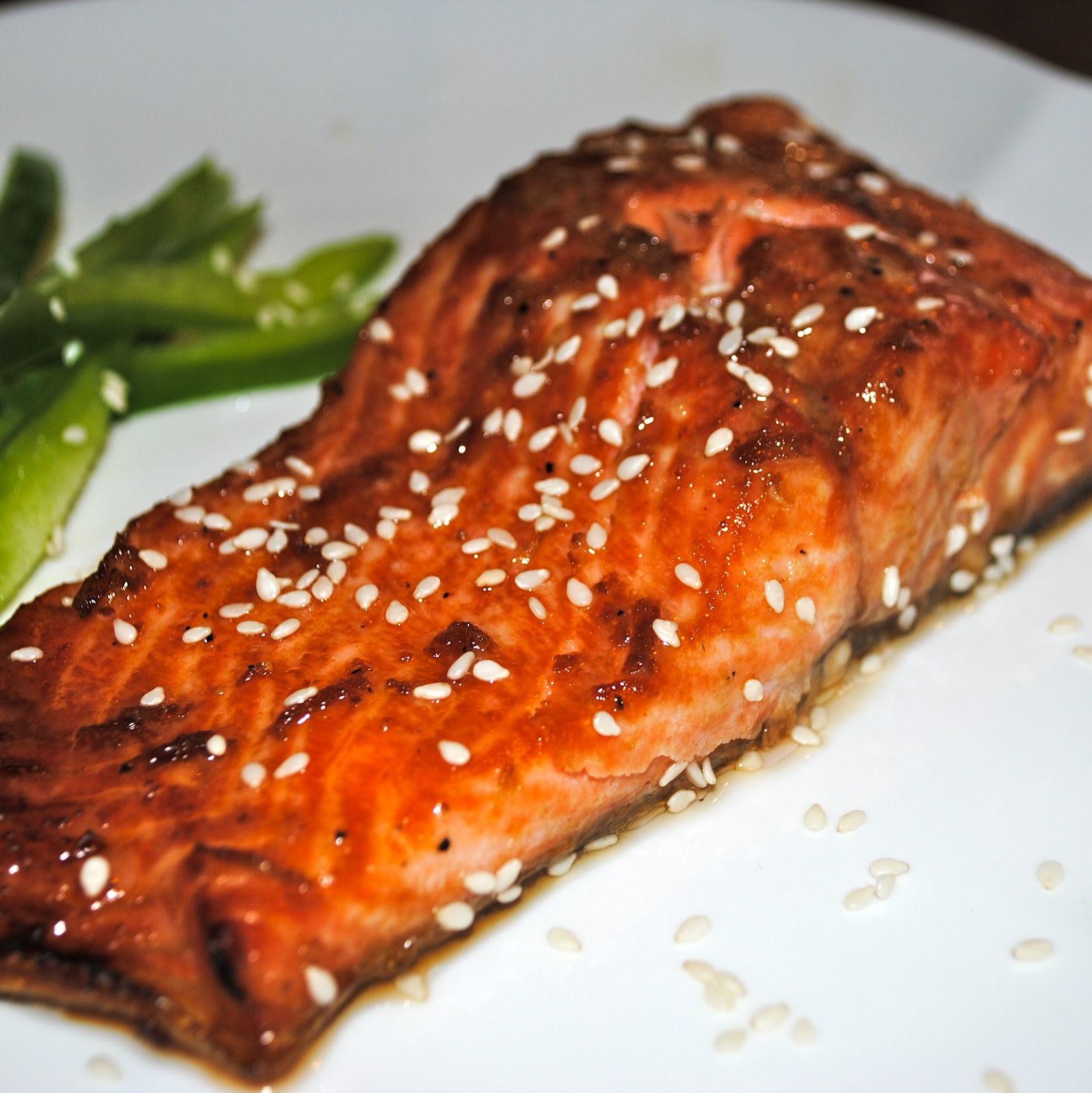 Bringing Beauty Honey Ginger Salmon