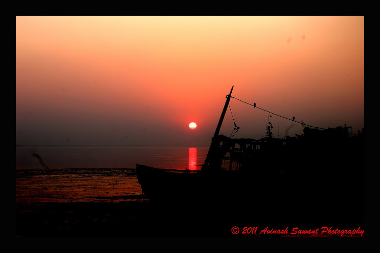 Mumbai Sunrise - Silhoutte Photography