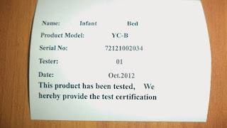 Spesifikasi Infant Bed YC-B