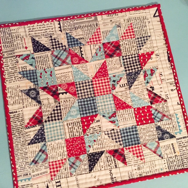Summer Star Mini Quilts A Quilting Life
