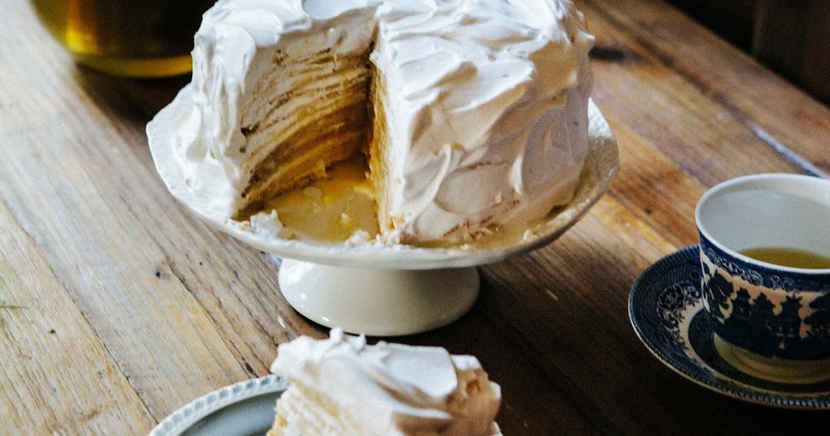 Coconut Cream Crepe Cake hummingbird high a desserts and baking blog
