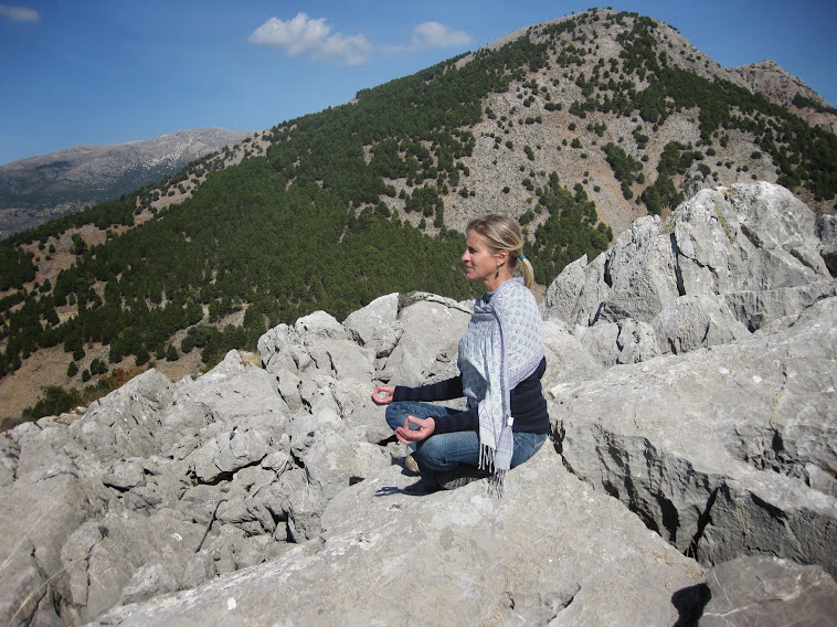 Meditating in Spain