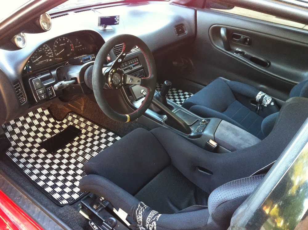 Checker Floor Mats Steering Wheels