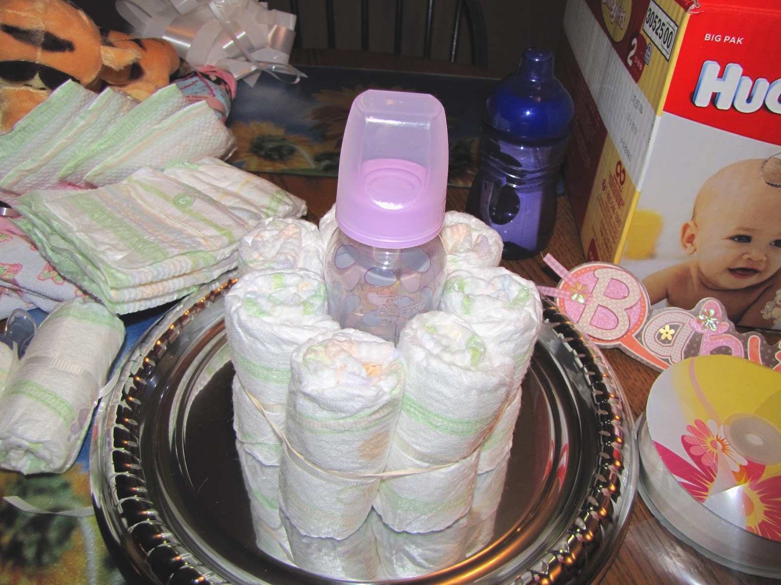 How To Make A Diaper Cake No Baking Skills Required {Tutorial}