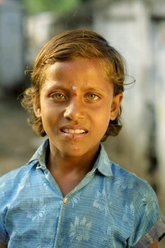 Indian boy with blonde/brown hair and light eyes [533×800] : r/HumanPorn