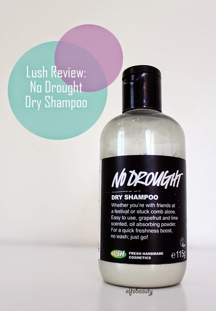 Elf's Beauty Review Lush No Drought Dry Shampoo