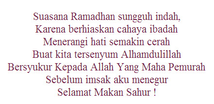 Judulgambar kata-kata ucapan selamat makan sahur