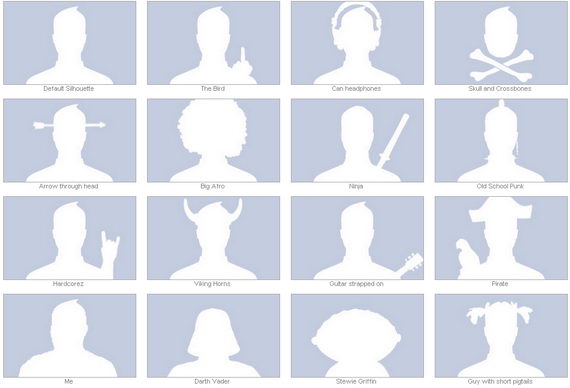 You can download all the Facebook default profile images at here