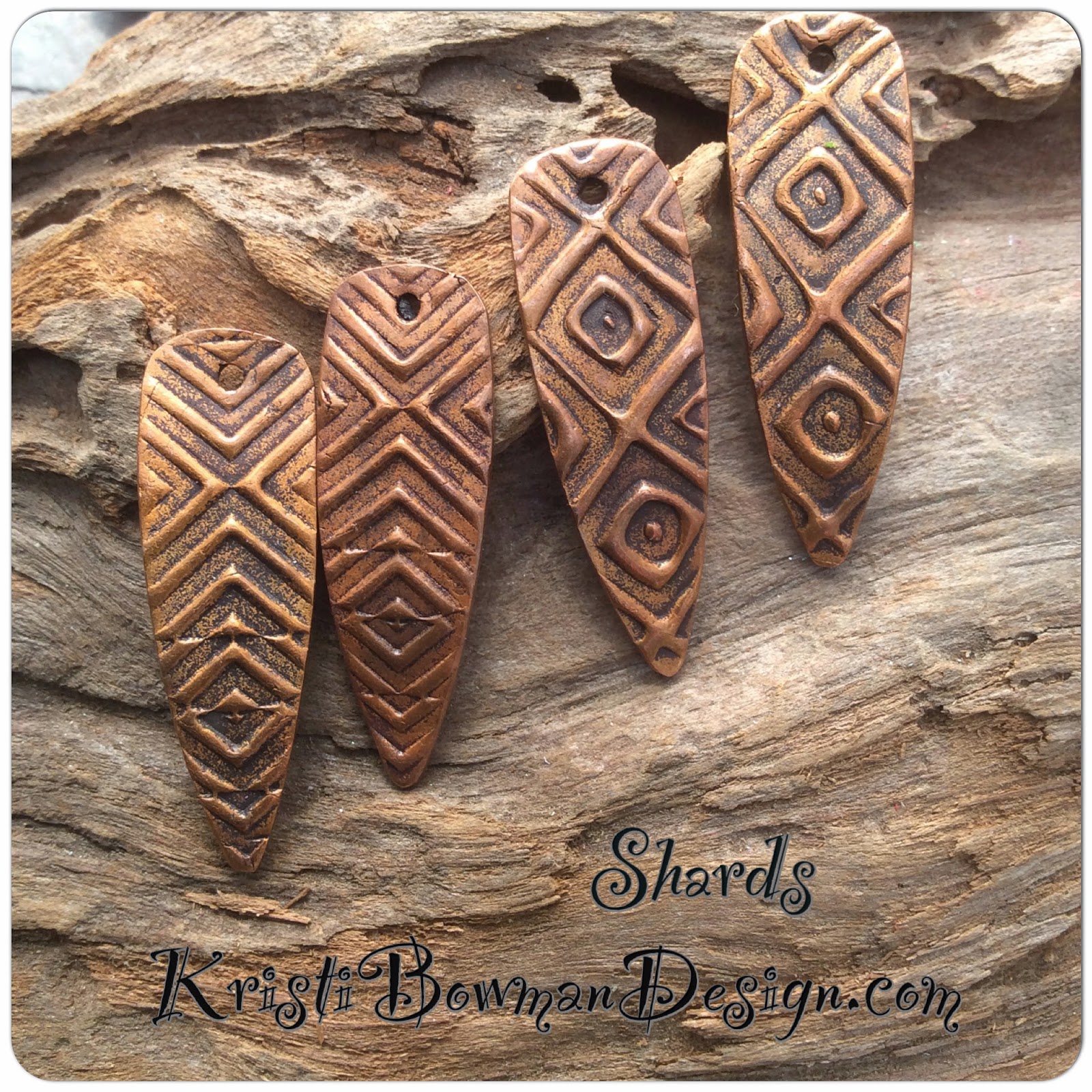 Kristi Bowman Design More Embossed Copper