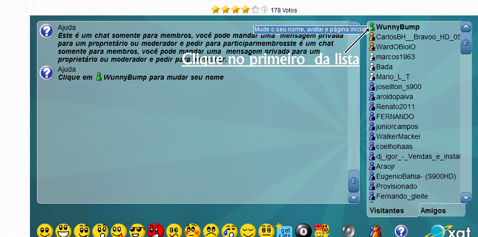 Como se registrar no CHAT do Fórum (XAT.COM) 1