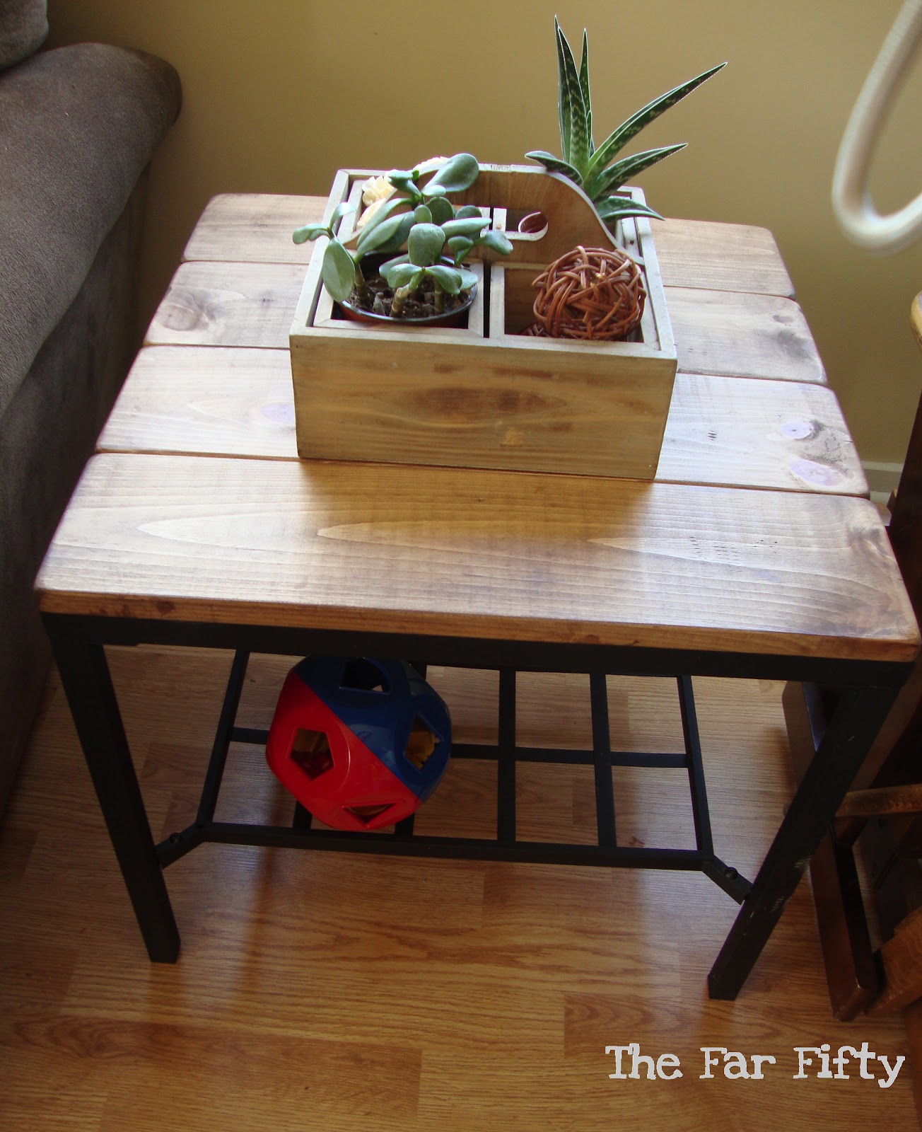 The Far Fifty Coffee table/Ikea hack