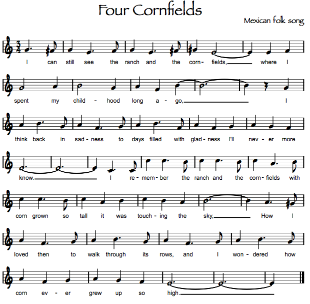 Folk Songs in 3/4 Time Exclusive Music