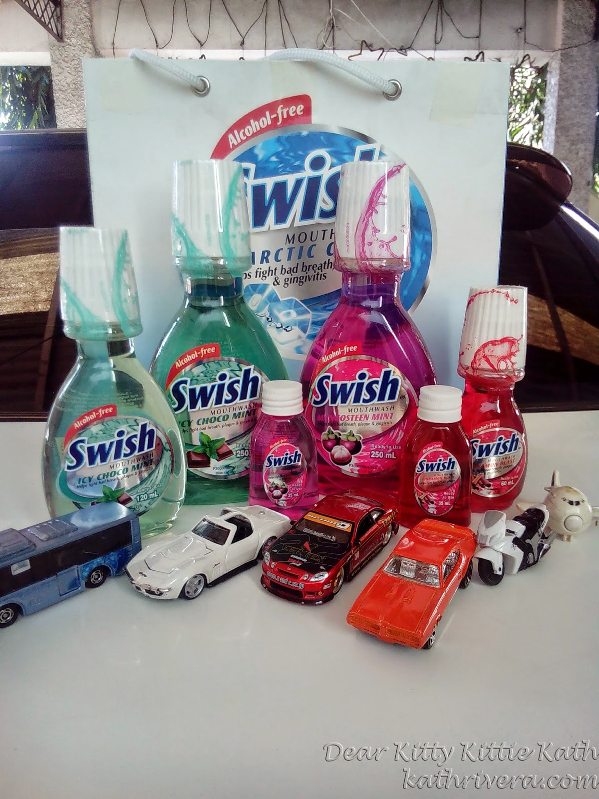 Product Review Swish Mouthwash Mangosteen Mint Dear Kitty Kittie