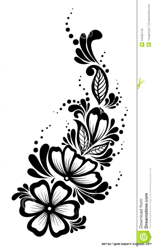 Illustration with black design isolated on white background Illustration with black design isolated on white background