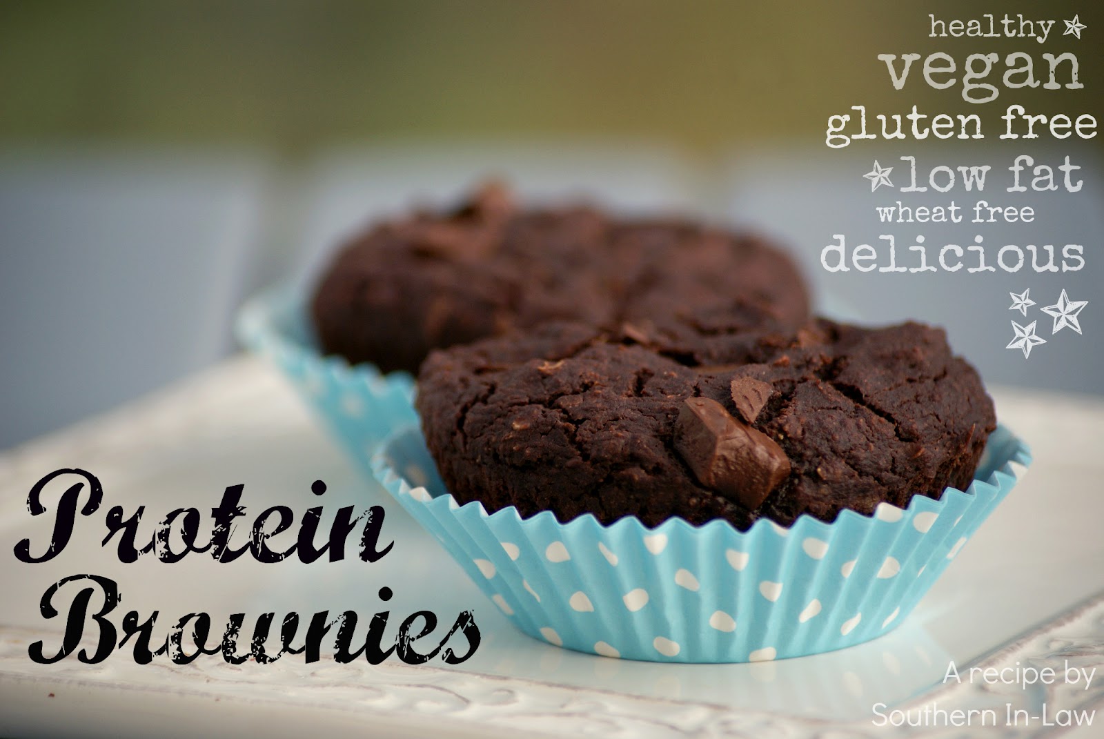 Southern In Law Recipe Chocolate Protein Brownies Gluten Free!