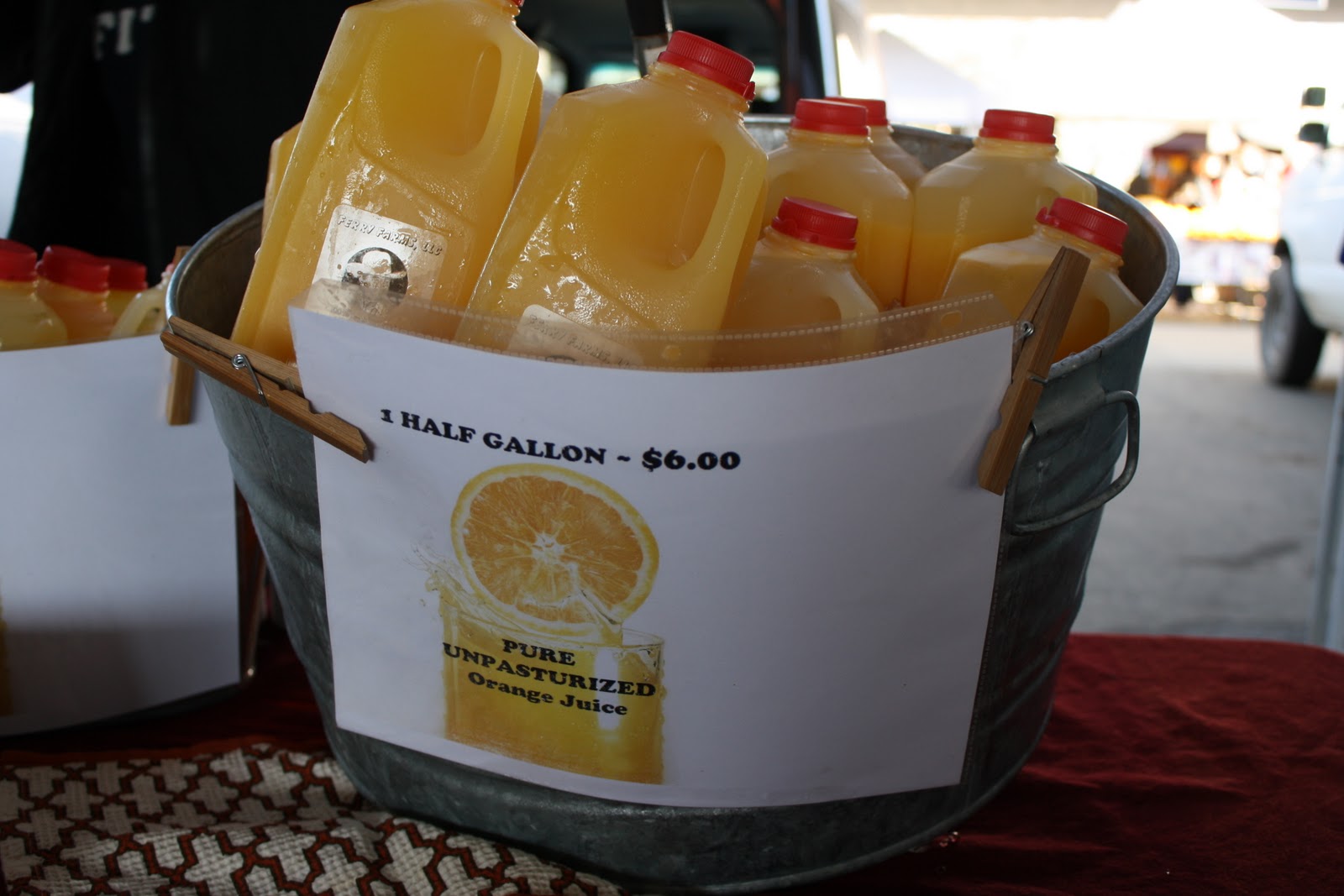 New at the Farmers' Market Whole Wheat Flour & Orange Juice Awake at