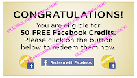 Get 50 Facebook Credits [Free] Redeem+Facebook