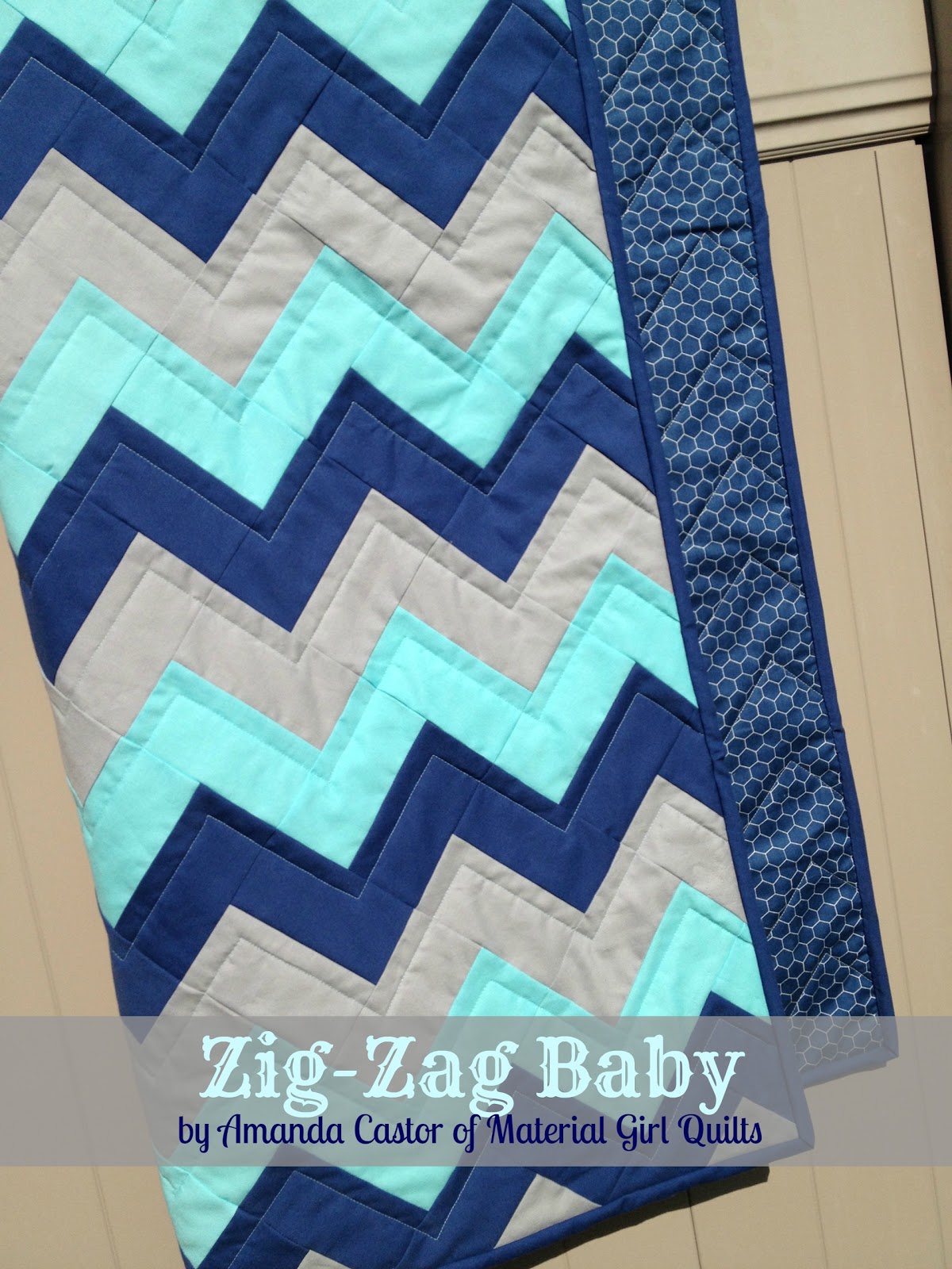 ZigZag Baby Quilt « Moda Bake Shop