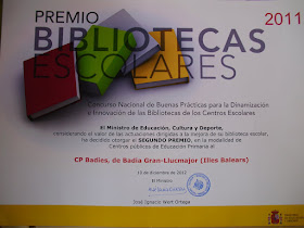 Premi Biblioteques escolars