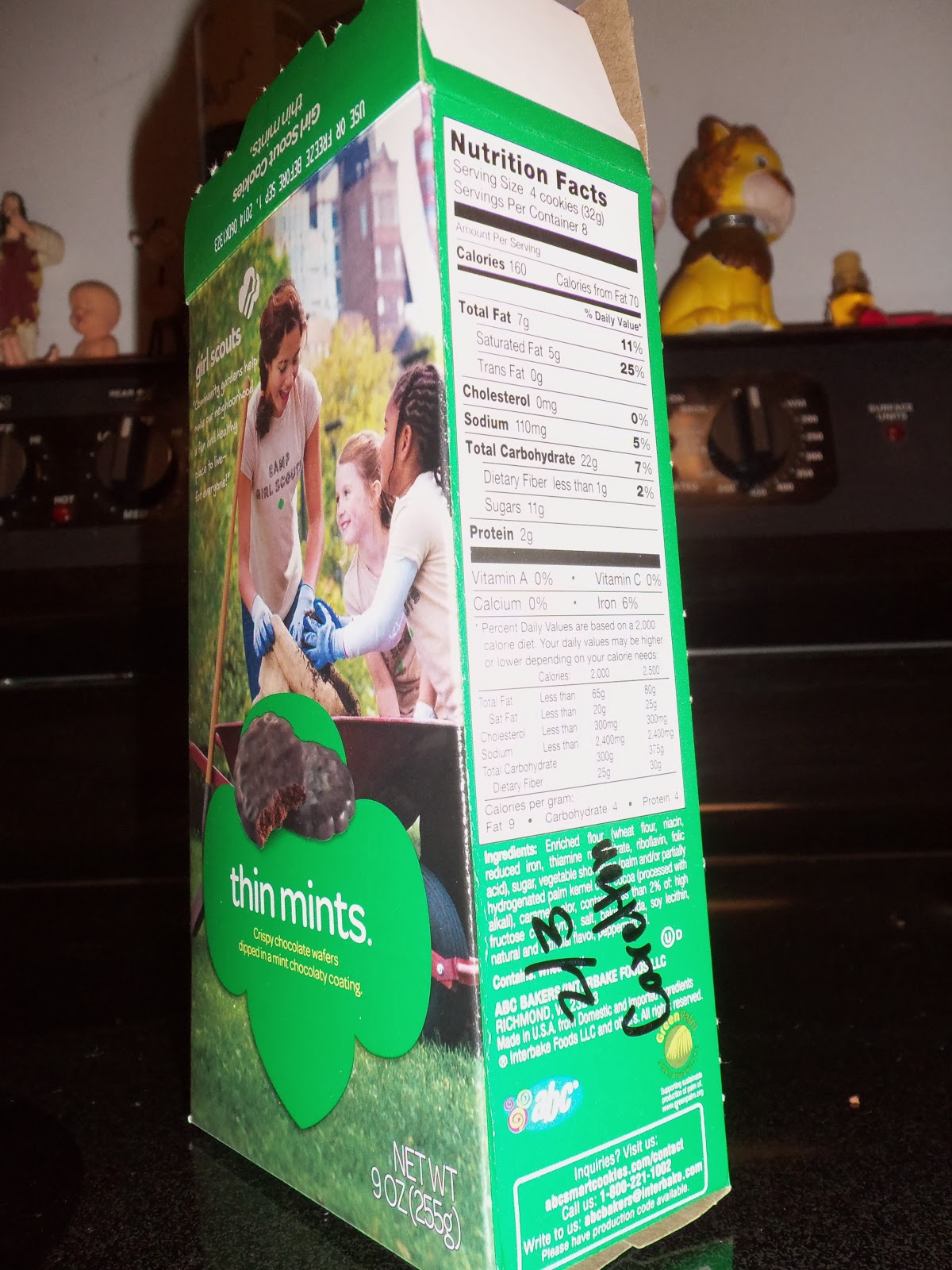 This Ambiguous Life Thin Mints Serving Size