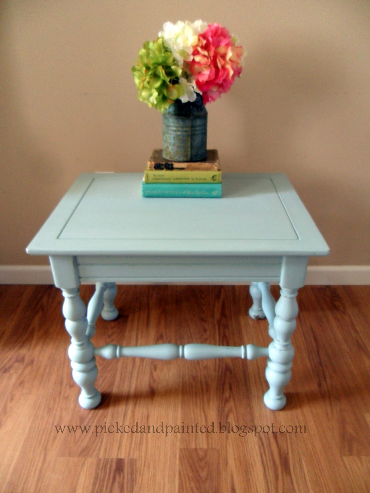 Helen Nichole Designs Little Blue Table