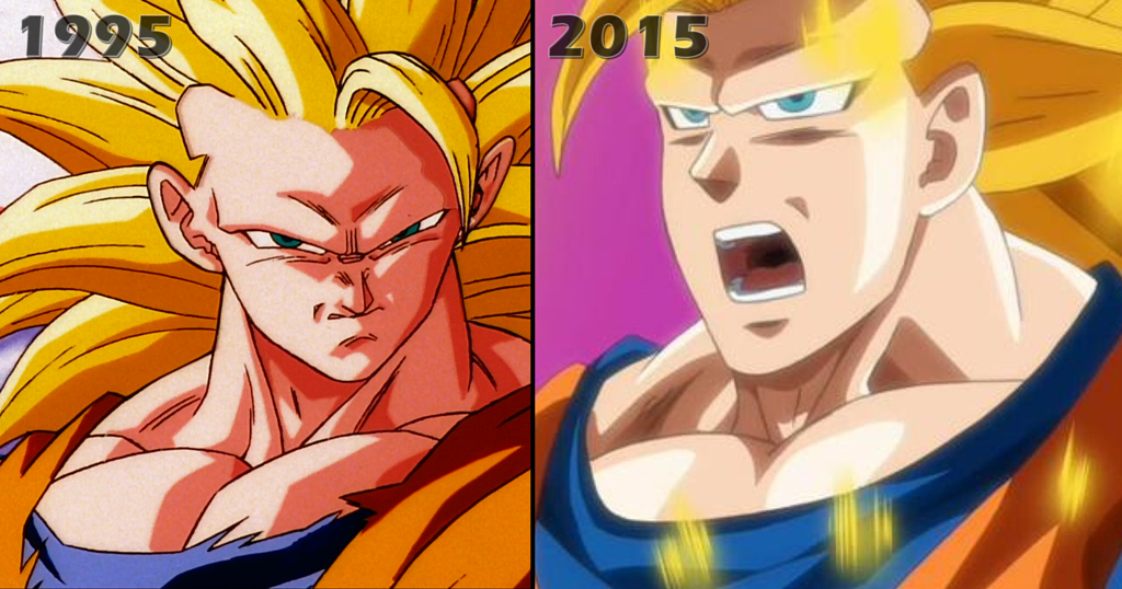 DRAGON BALL SUPER vs DRAGON BALL Z: ¡Una calidad de dibujo pésima