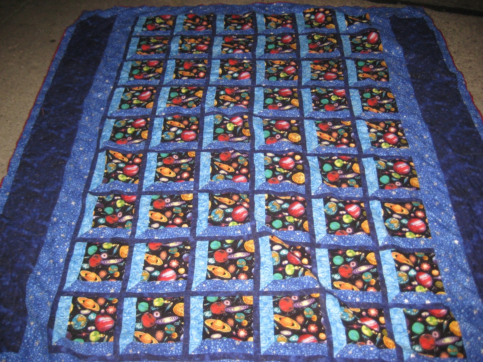 Pondering Cat Attic Window Quilt