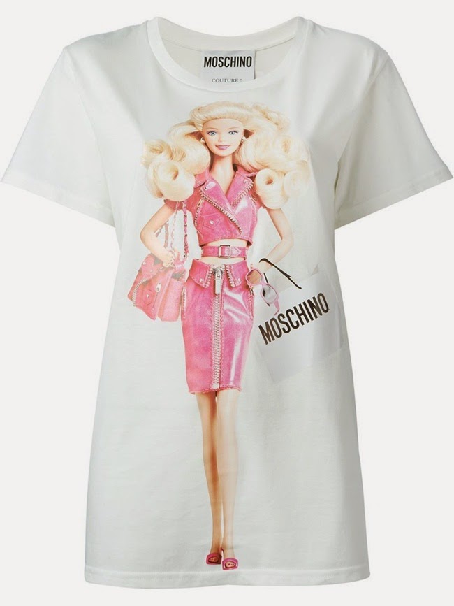 Moschino SS15 Barbie Pink Cropped Biker Perfecto Jacket With Leather Pencil Skirt