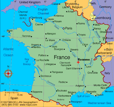 Ranskan Kartta Alue