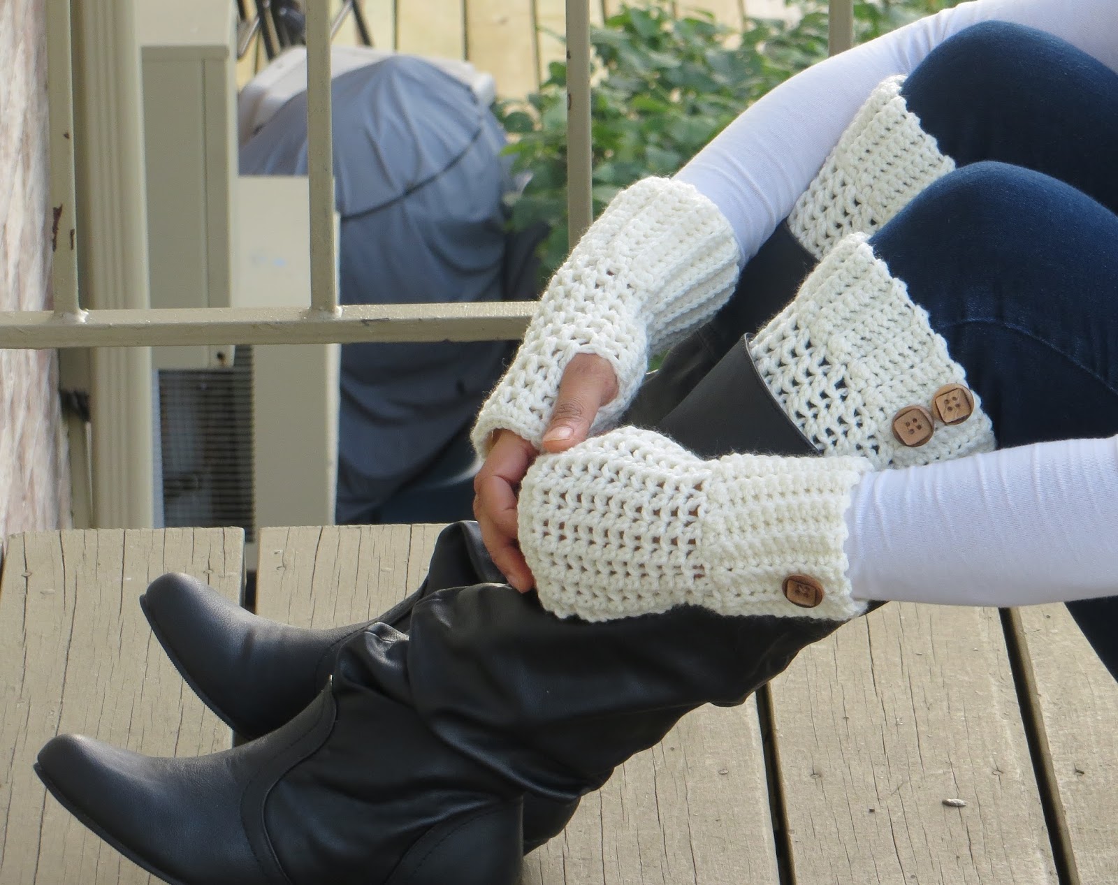 Crochet Dreamz: Brooklyn Boot Cuffs, Free Crochet Pattern