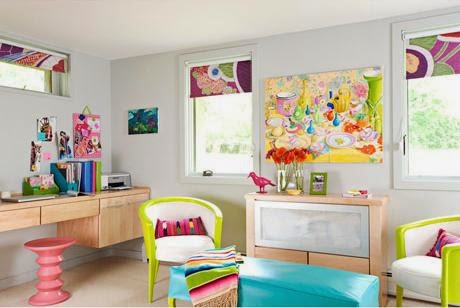 Colorful Teen Bedroom