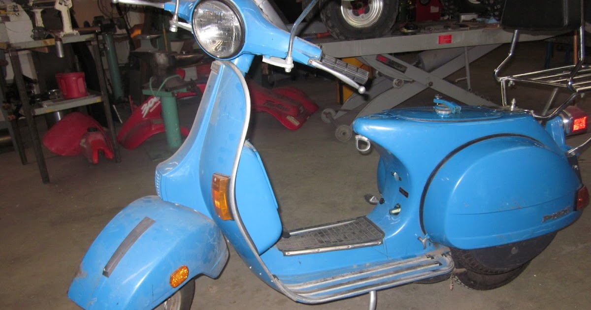 OldMotoDude 1971 Vespa P125X
