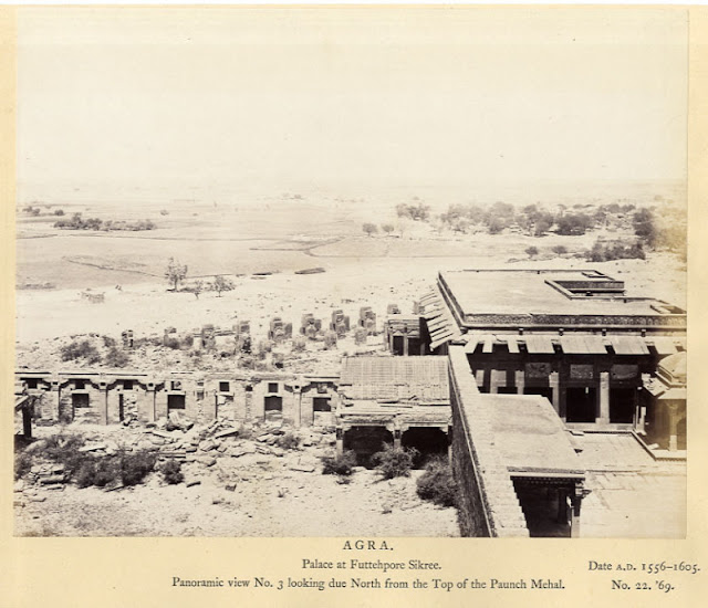 Panorama+View+of+Fatehpur+Sikri%252C+Agra+1860%2527s