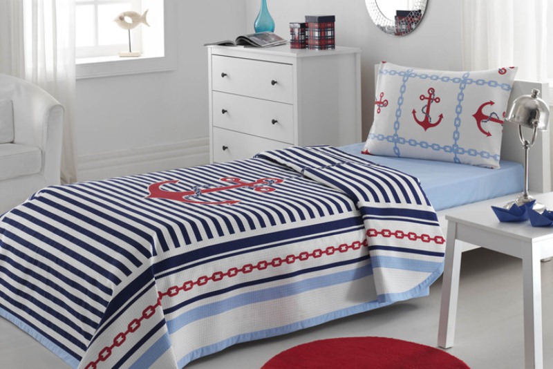 tek kişilik çocuk yatak örtüsü