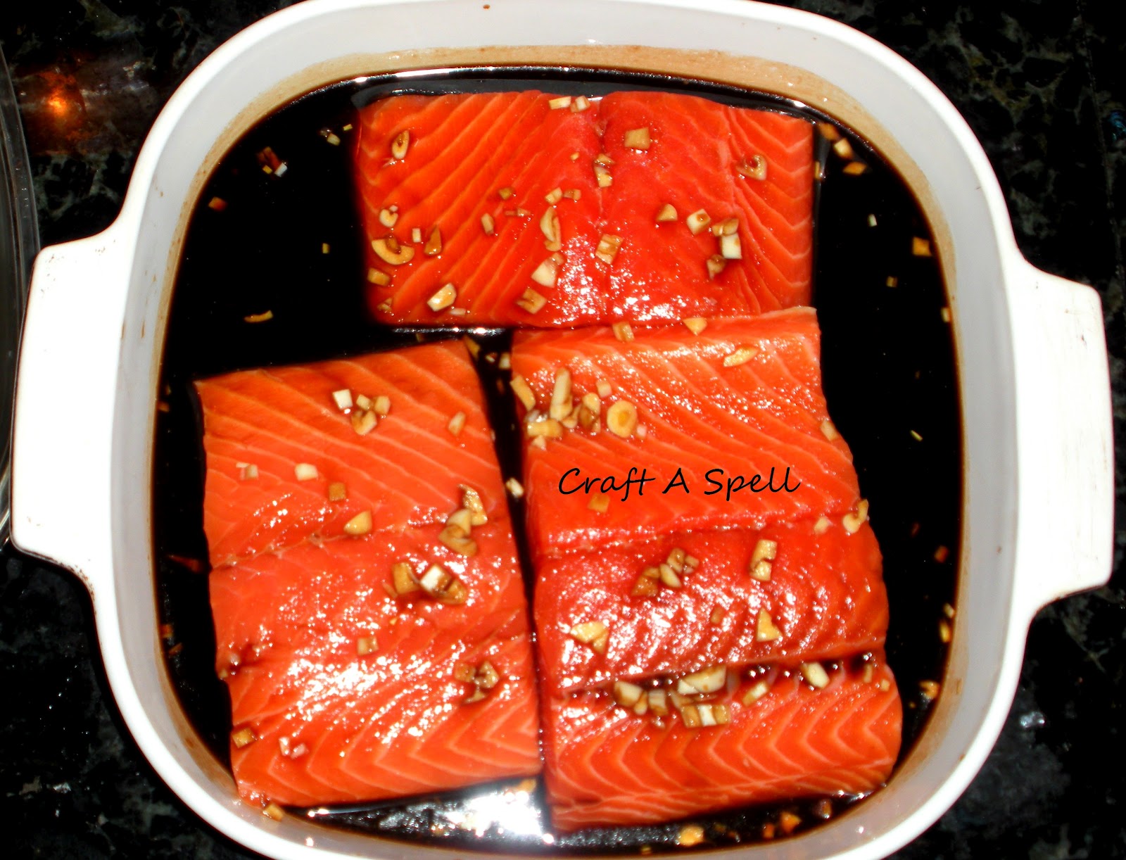 Craft A Spell Salmon Stir Fry