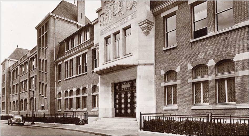 Madeleine Schnerb Au lycée MarieCurie