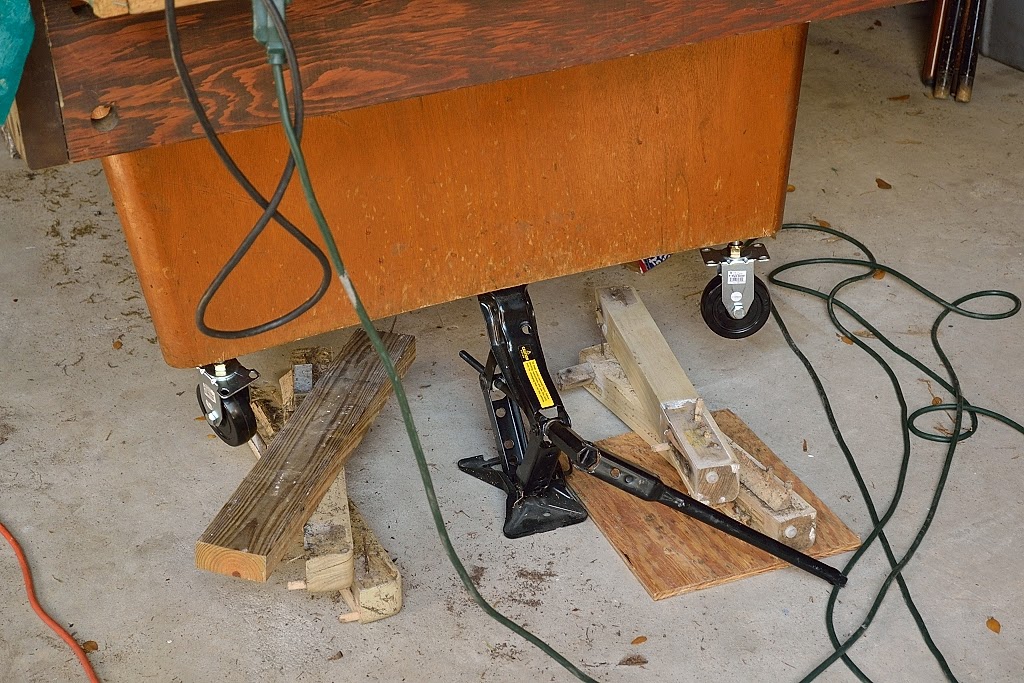 Bleecker Mountain Life Putting the Pool Table on Wheels