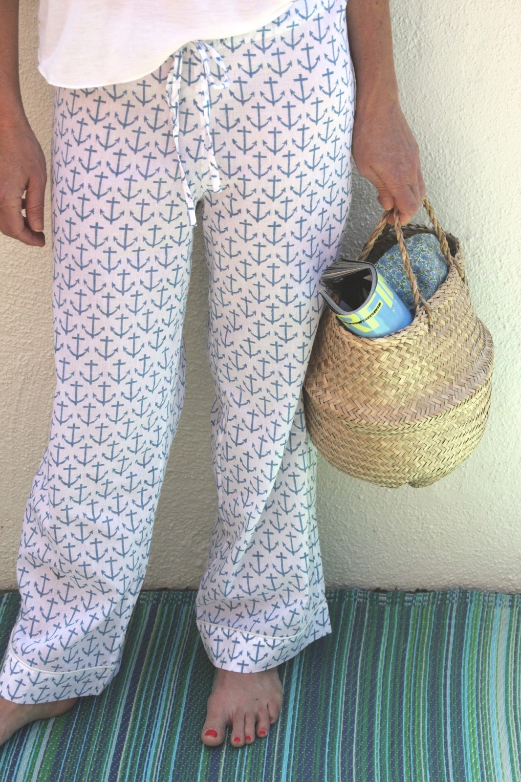 introducing our anchor pj pants!!! they are drawstring with elastic in ...