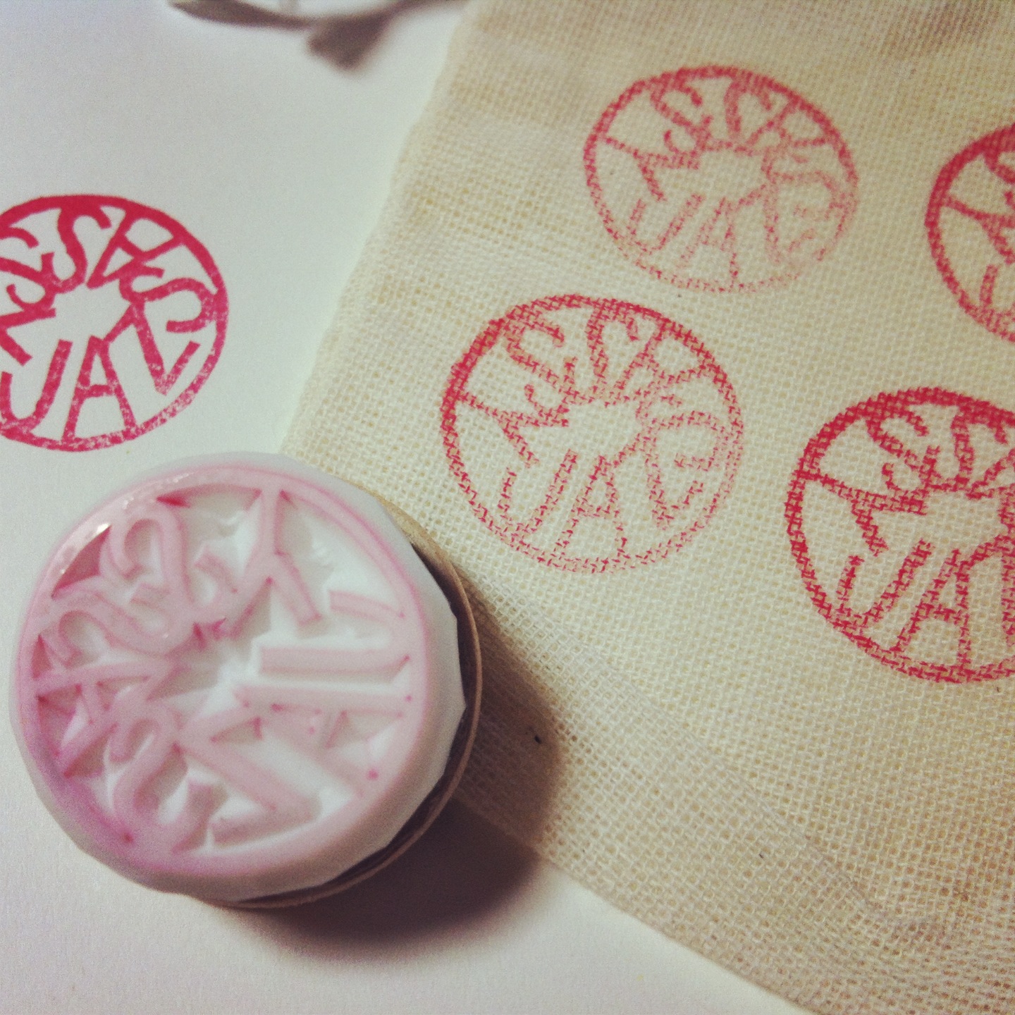 talktothesun handmade recent custom made rubber stamps...
