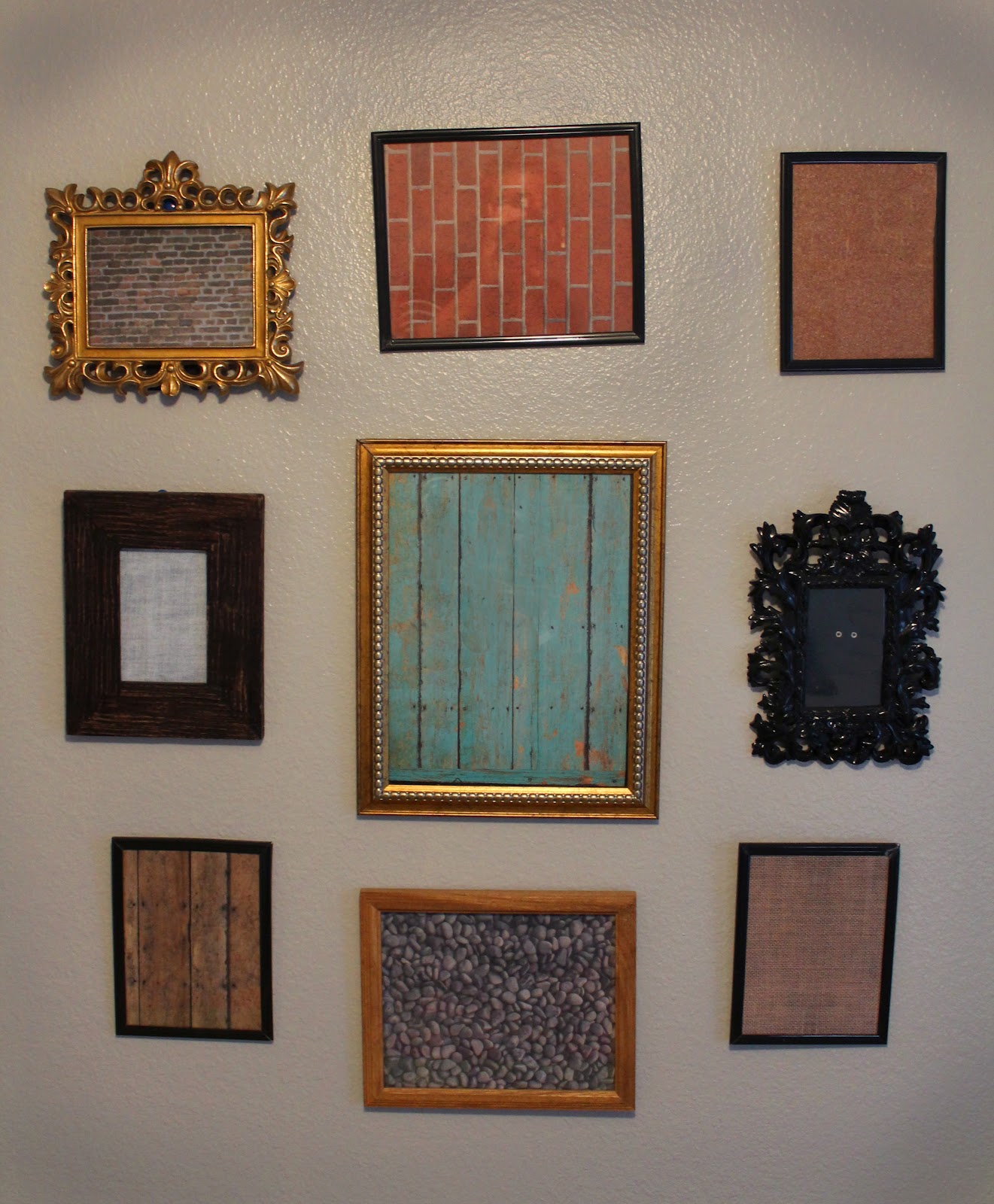 Craft Room Secrets Vintage Frames Wall Decor