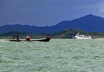 Cruising the Andaman Sea Myanmar